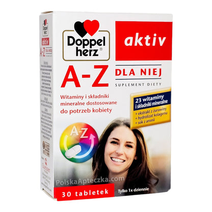 Doppelherz Aktiv A-Z Dla Niej 30 tablets