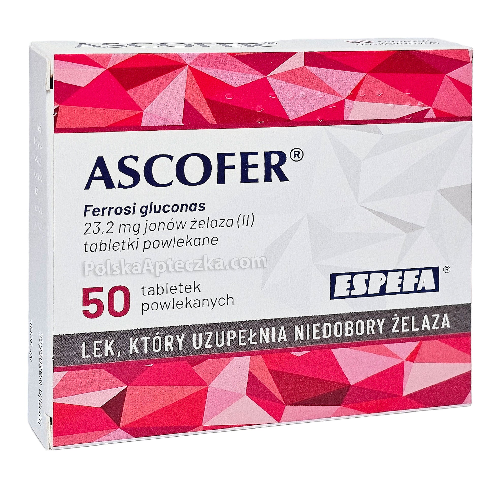 Ascofer Iron 200mg 50 tablets