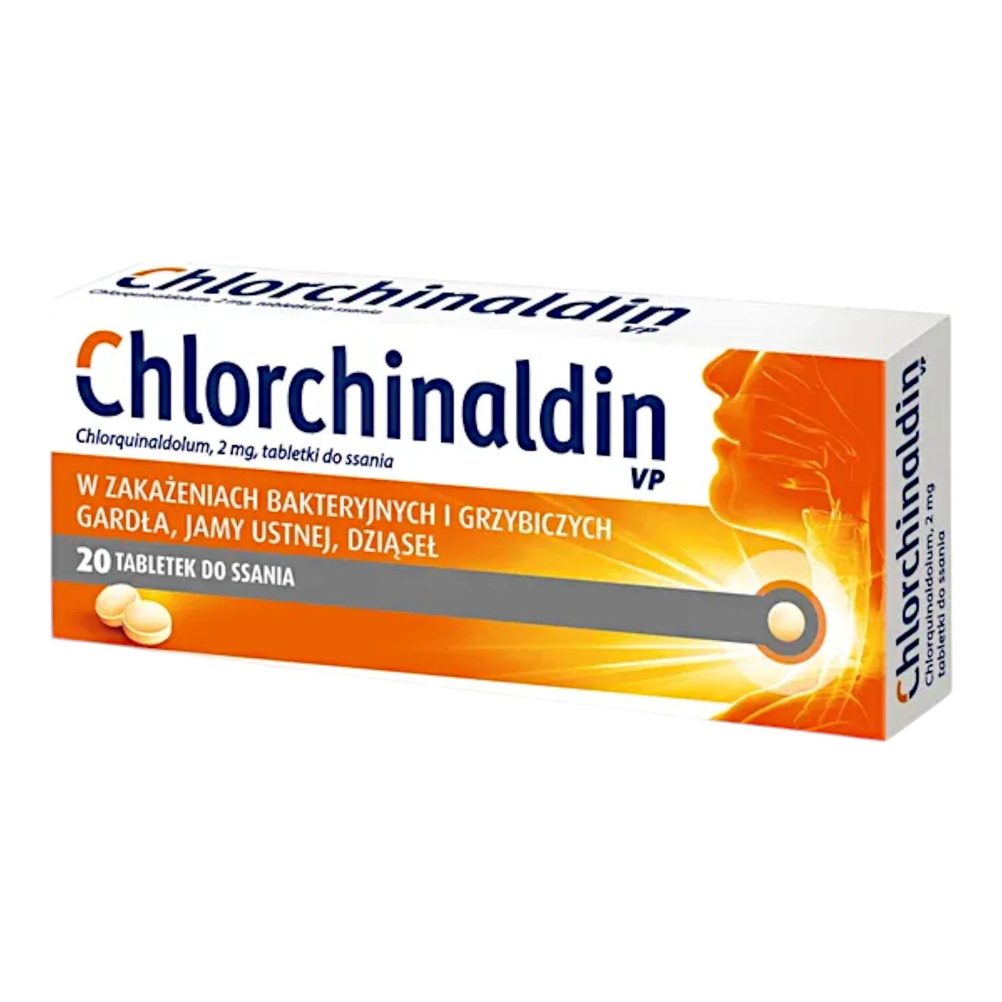 Chlorchinaldin 20 tablets