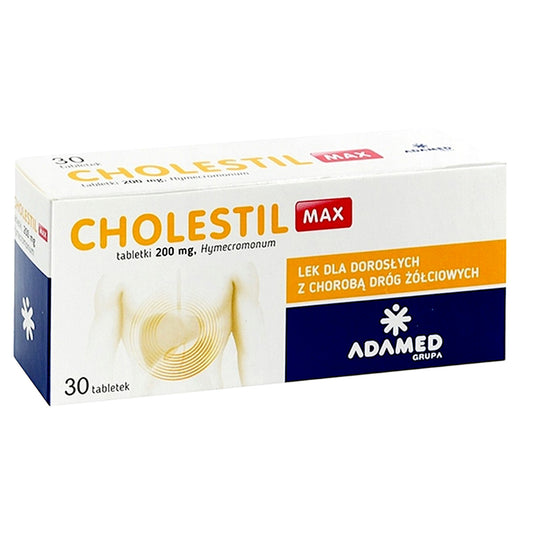 Cholestil 200mg Max 30 tablets