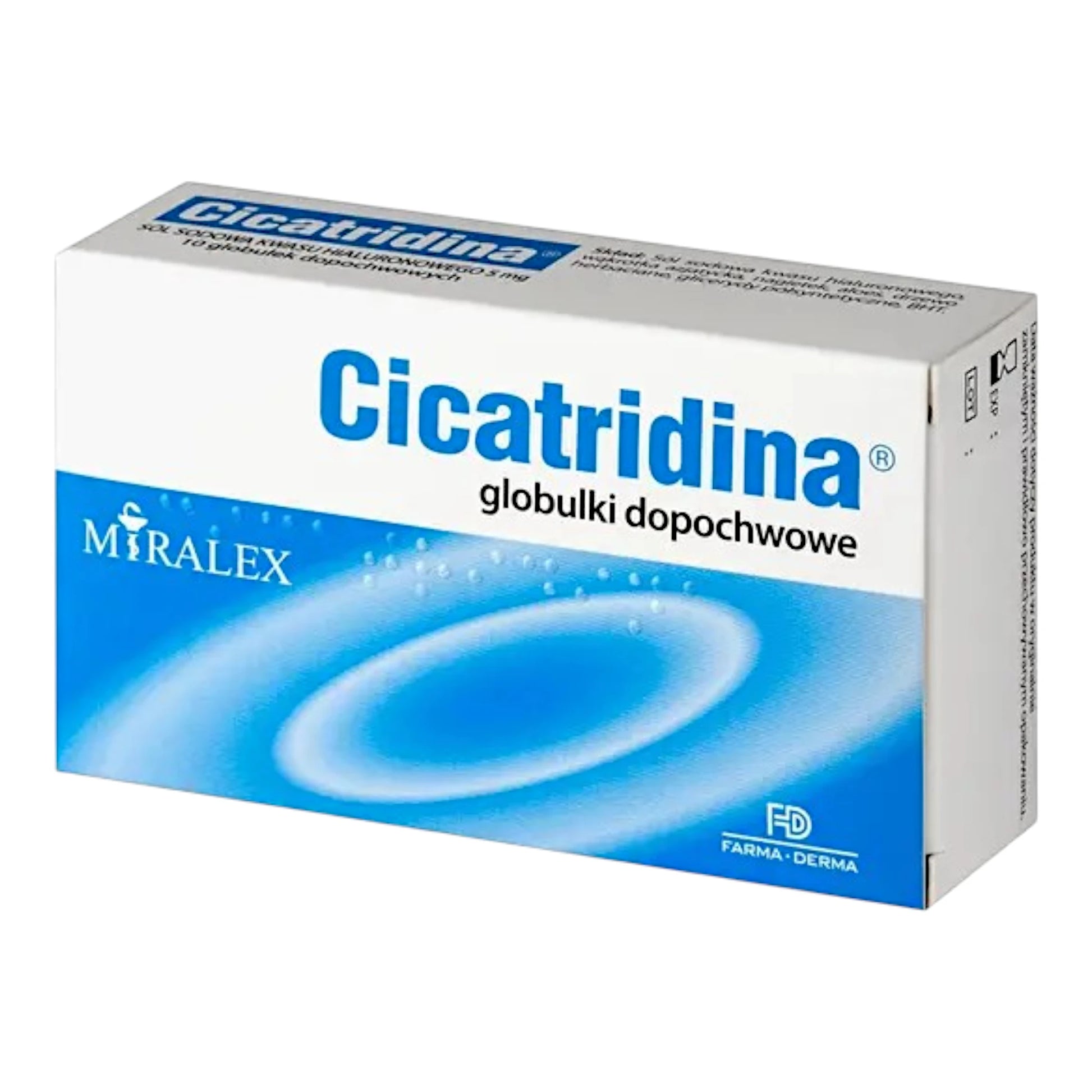 Cicatridina 10 Vaginal suppositories