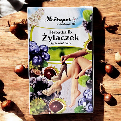 Herbapol Varicose Vein Tea Zylaczek Fix 20 Sachets