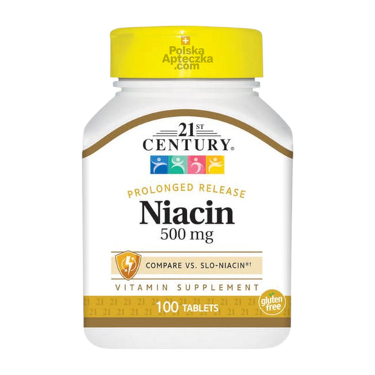 Niacin 500mg 100 tablets