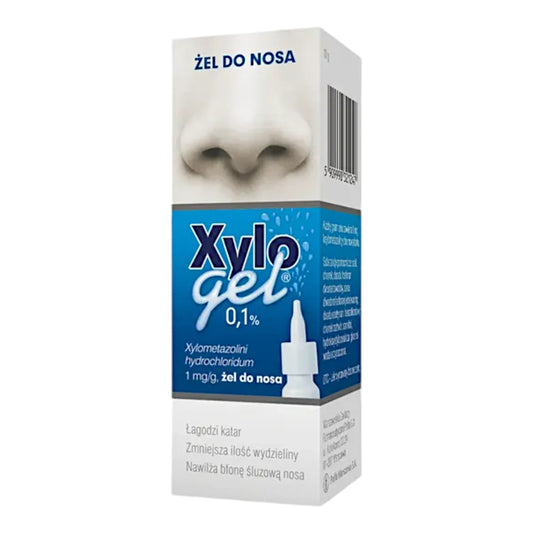 XyloGel 0.1% Nasal Decongestant Gel 10