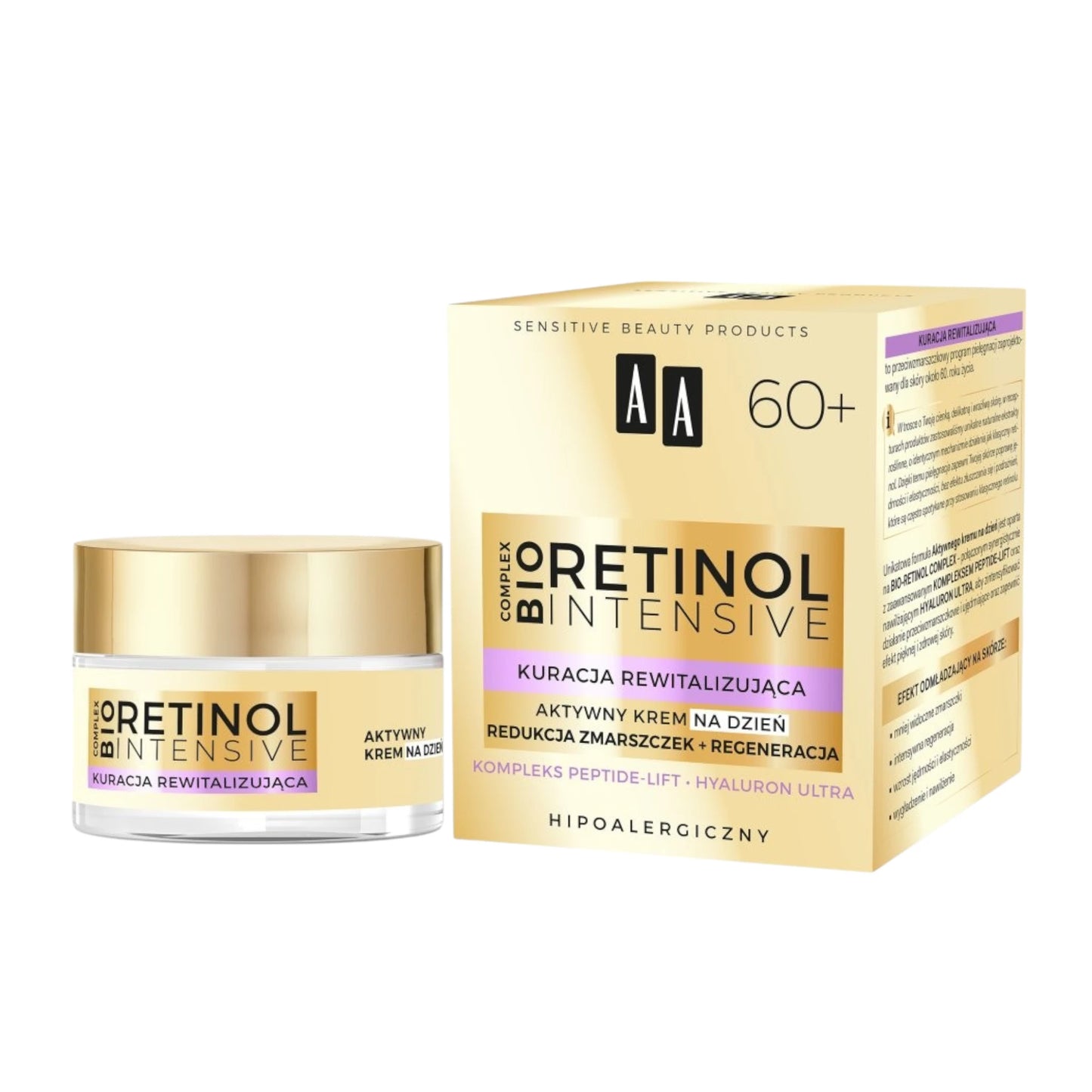 AA Bio Retinol Intensive Day Cream 60+ 50ml