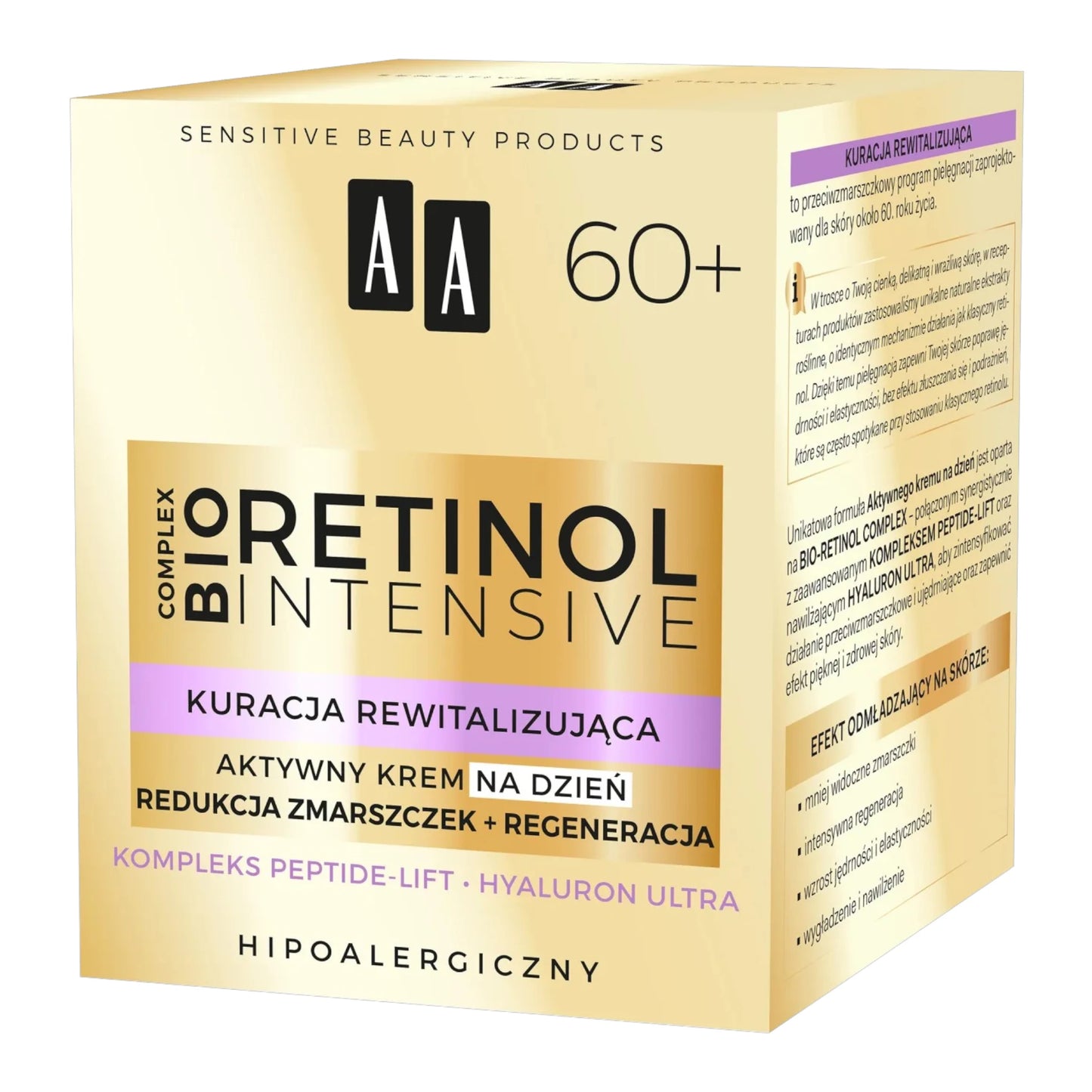 AA Bio Retinol Intensive Day Cream 60+ 50ml