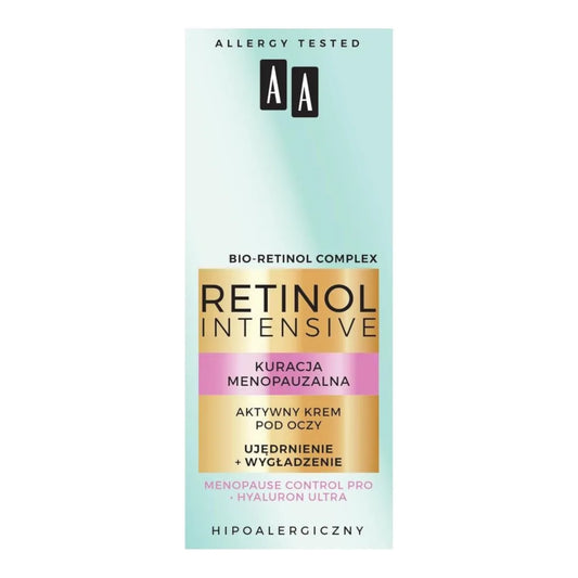 AA Oceanic, Retinol Intensive krem pod oczy kuracja menopauzalna, 15 ml