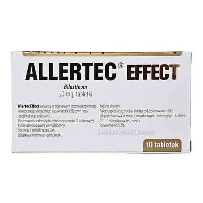 Allertec Effect 10 tablets