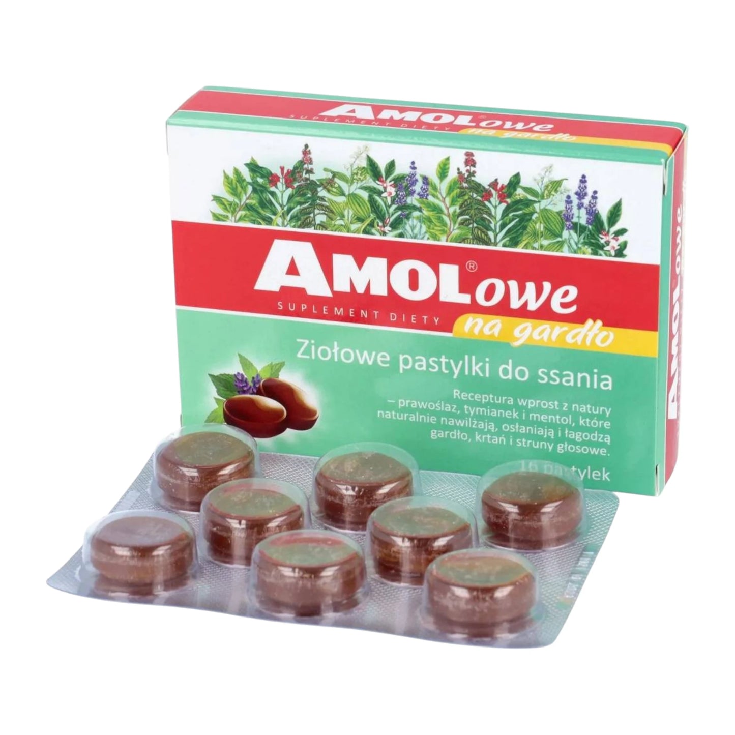 AMOLowe Herbal Throat Lozenges