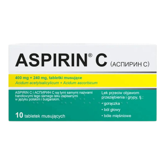 aspirin c 10 tablets