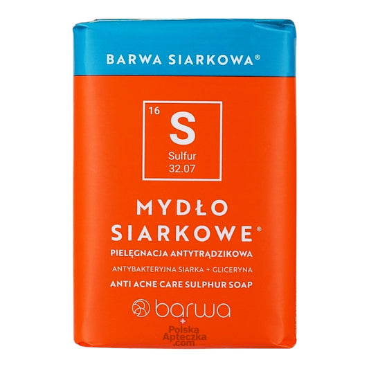 Mydło Siarkowe | Sulfur Soap 100 g, Barwa Siarkowa