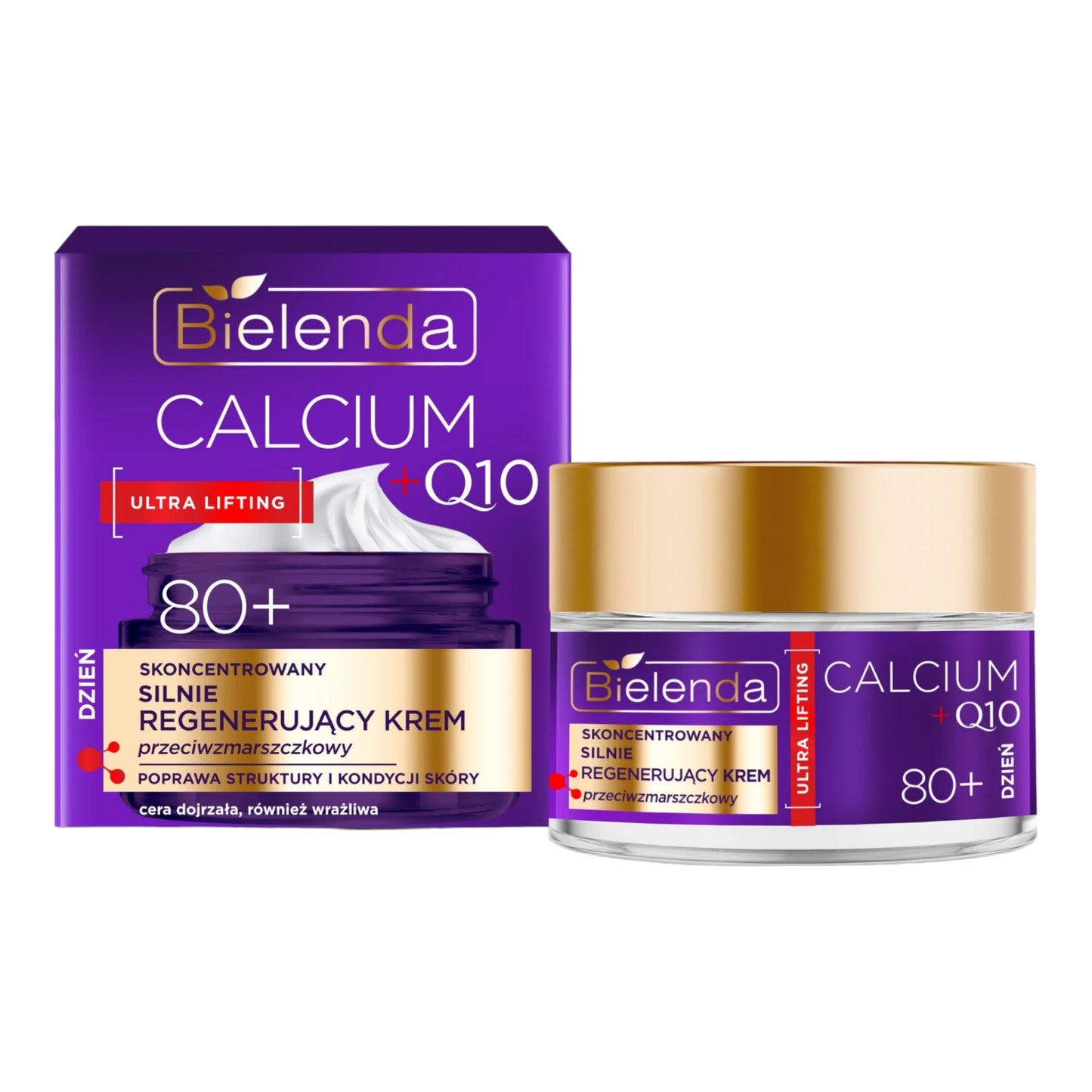 Bielenda Calcium Q10 80+ Strongly Regenerating Day Cream