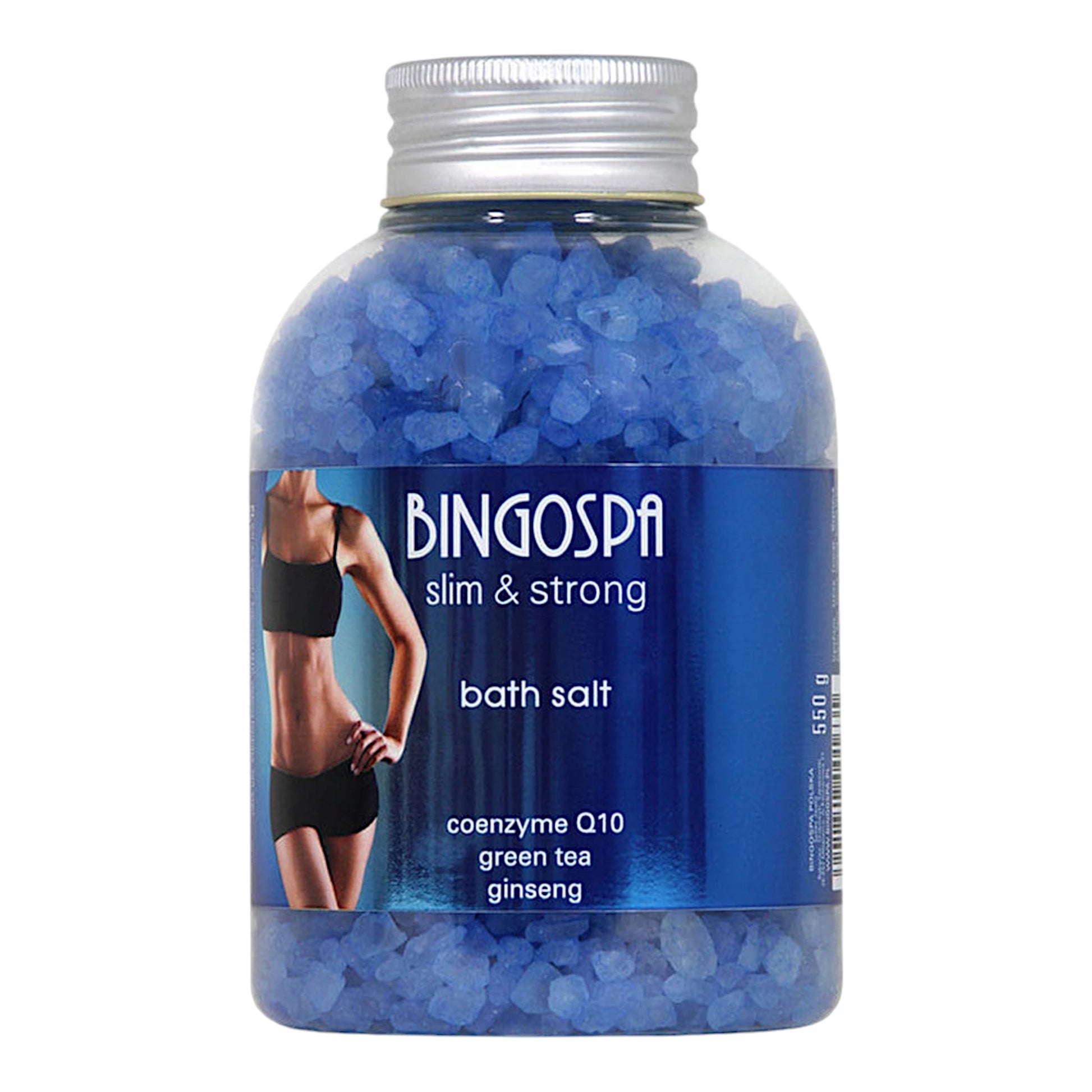 Bingospa Bath Salt Coenzyme Q10, Green Tea, Ginseng 550g