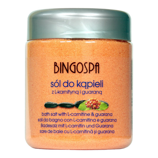 Bingospa Bath Salt with L-carnitine and Guarana 580g