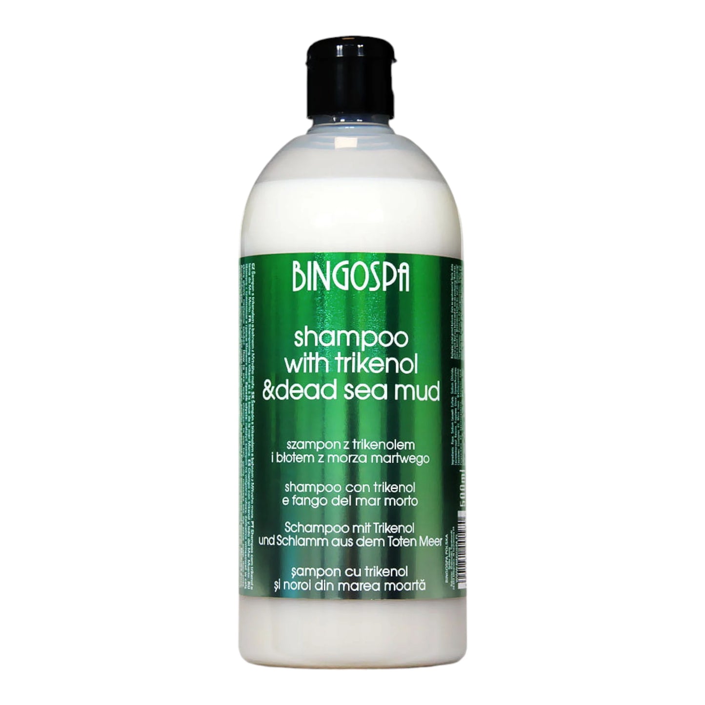 Bingospa Shampoo with Trikenol and Dead Sea Mud 500ml