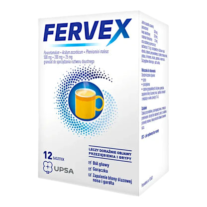 fervex 12 sachetes