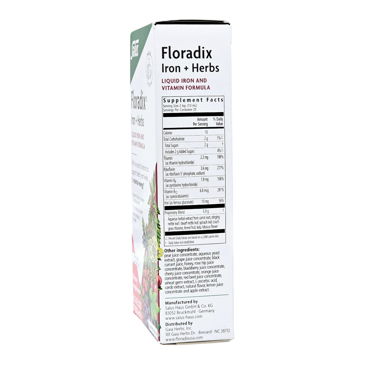 Floradix Iron & Herbs, 8.5 Fl Oz