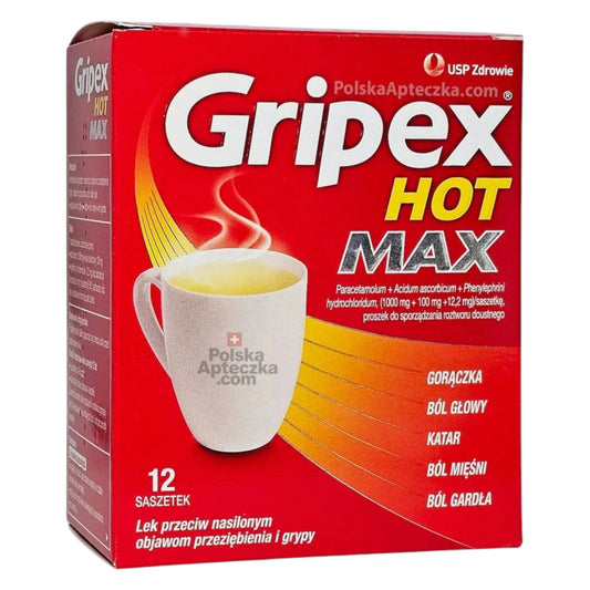 Gripex Hot Max 12 sachetes