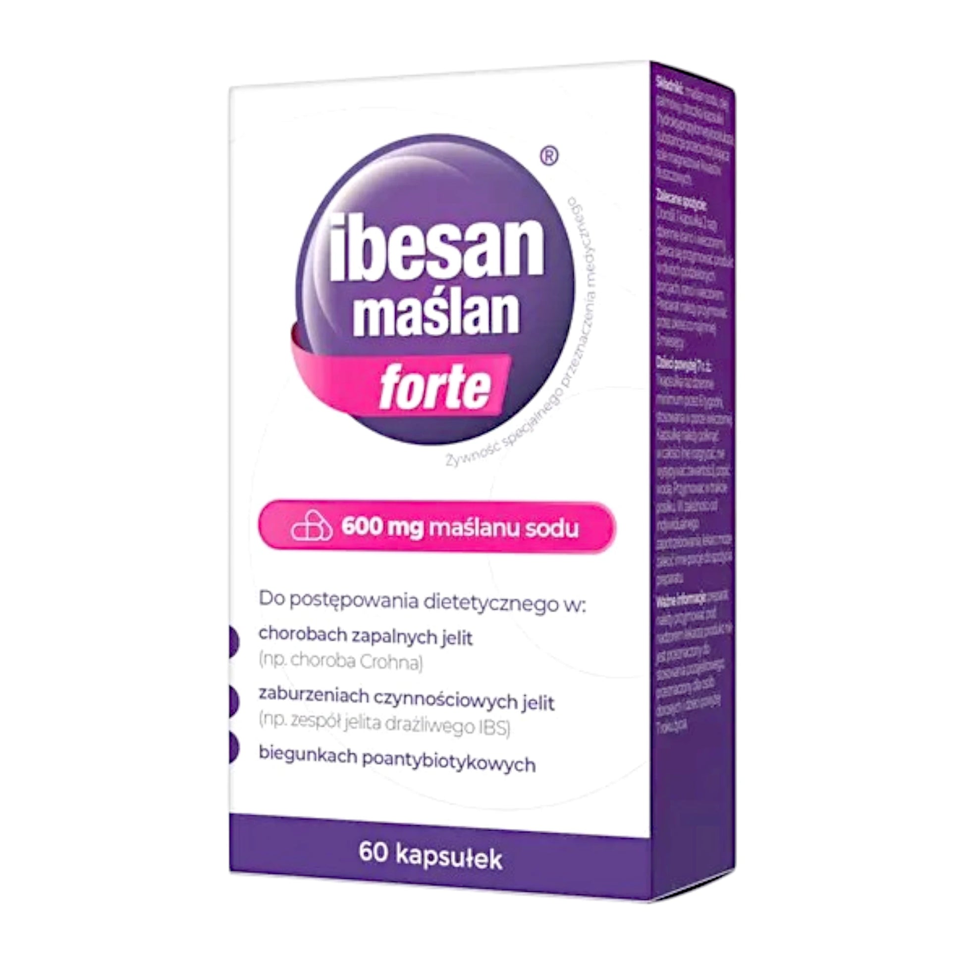 Ibesan Maślan Sodu 600mg Forte