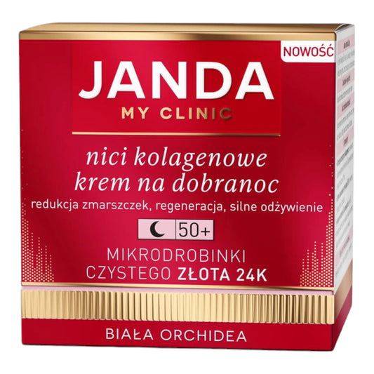 Janda 50+ Nici Kolagenowe krem na dobranoc 50ml