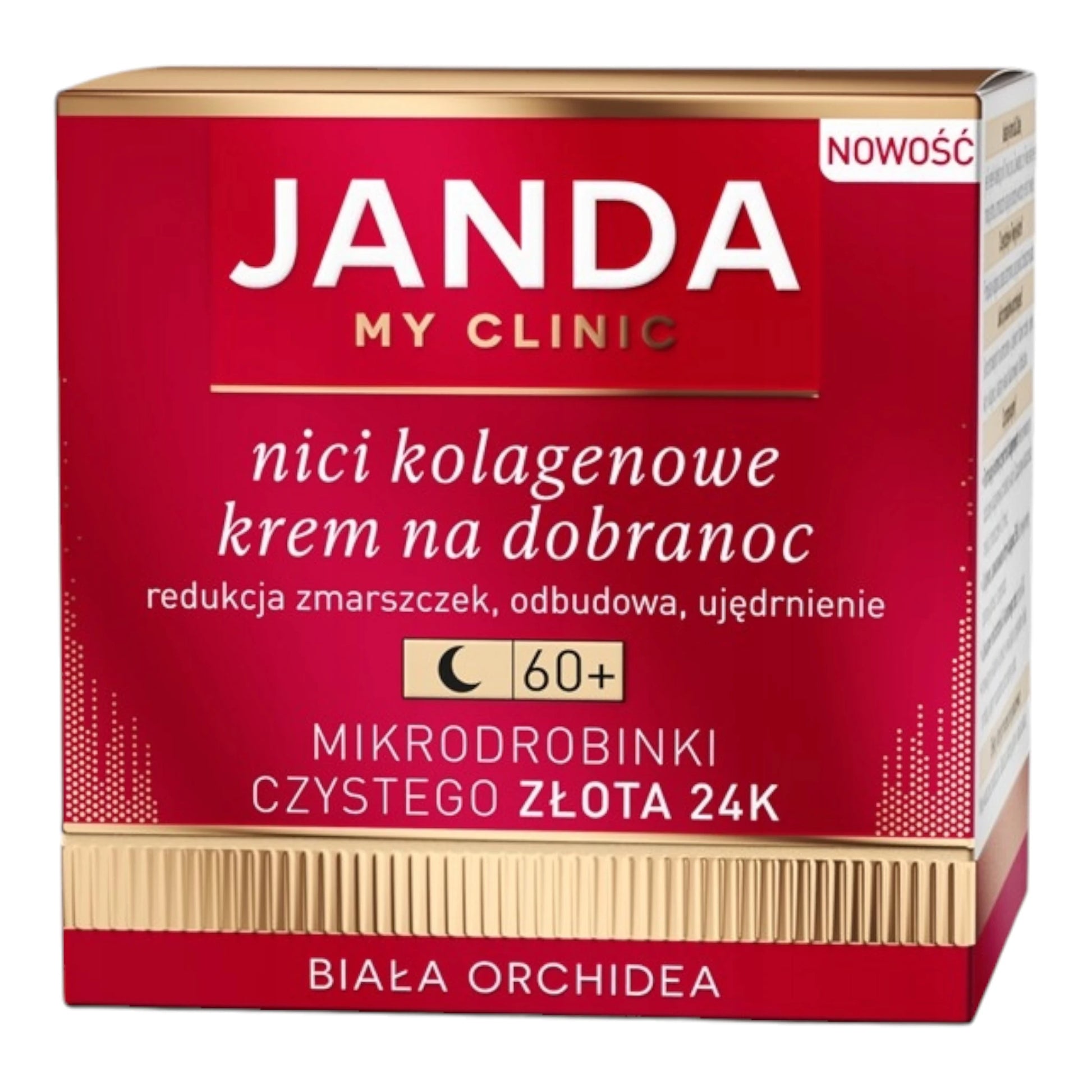 Janda 60+ Nici Kolagenowe krem na dobranoc 50ml