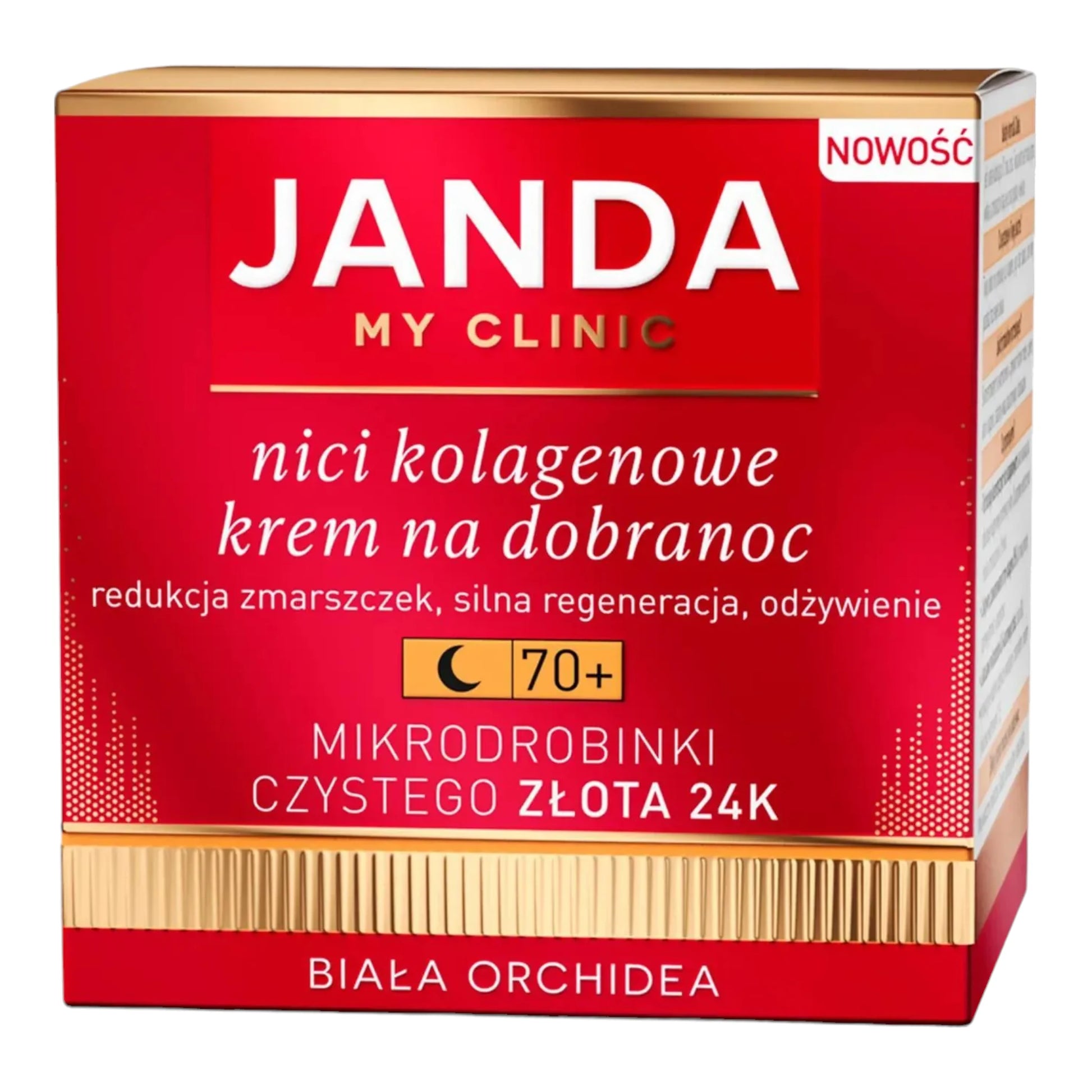 Janda 70+ Nici Kolagenowe krem na dobranoc 50ml