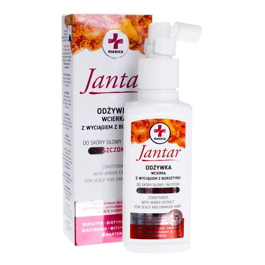 Jantar Medica Conditioner with Amber Extract for Damaged Hair and Scalp