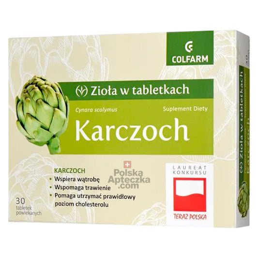 karczoch tabletki colfarm