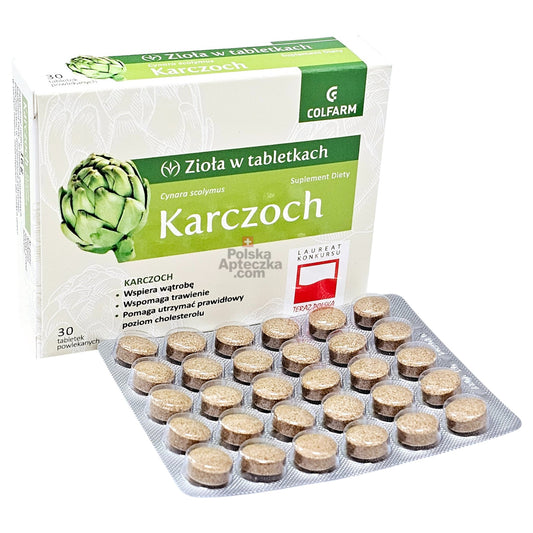 Karczoch (Artichoke) 30 tablets, Colfarm