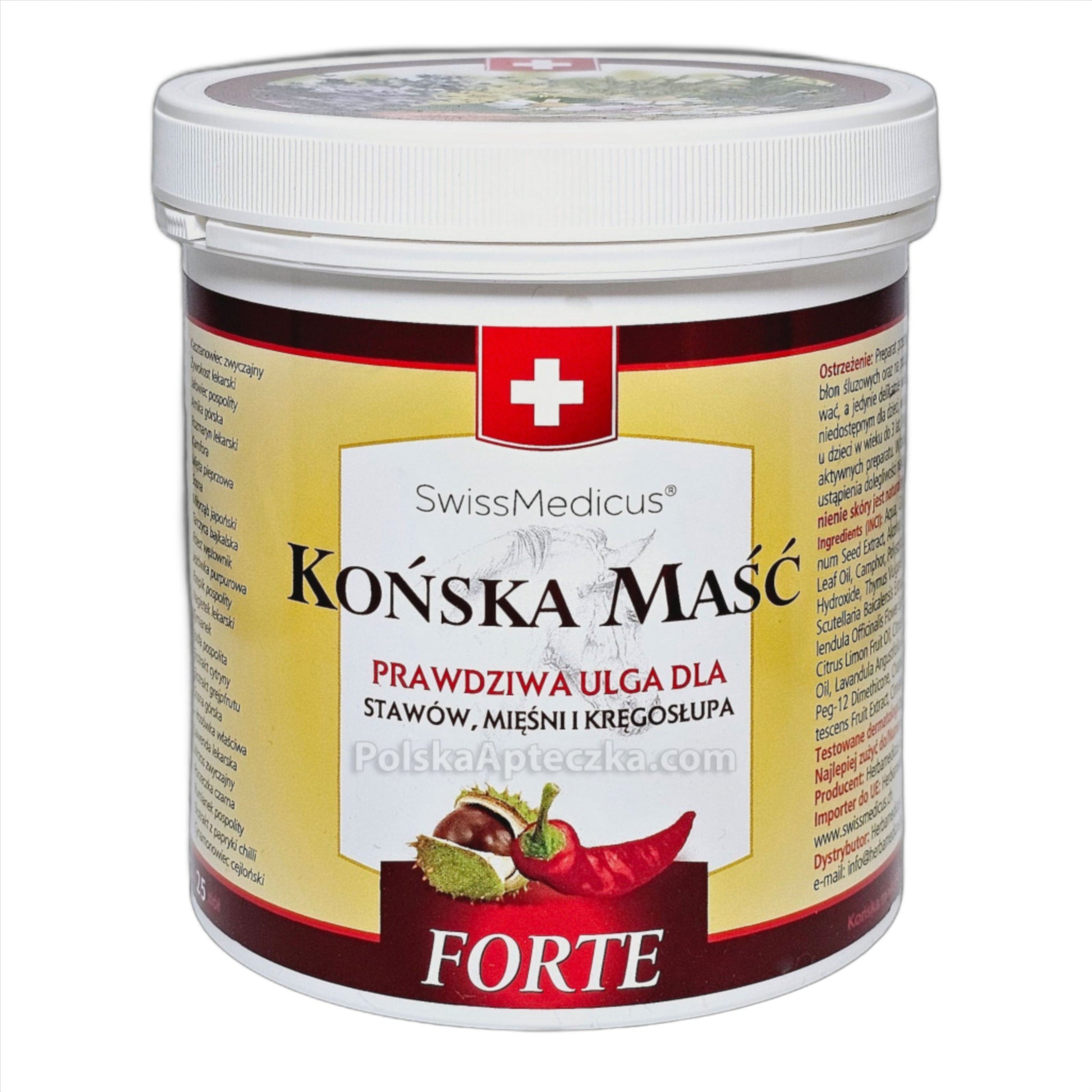 Herbamedicus SwissMedicus masc konska