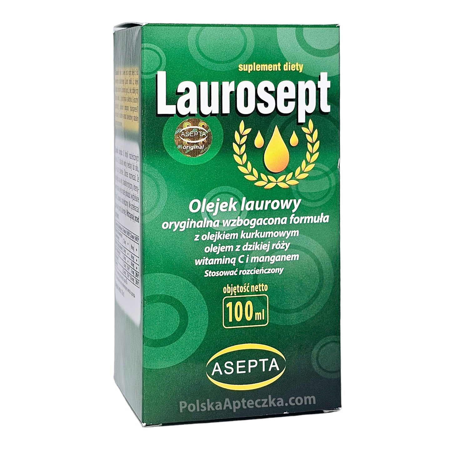 Laurosept Q73 Olejek laurowy z olejkiem kurkumowym 30ml