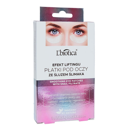 L'biotica Eye Patches with Lifting Effect and Snail Slime