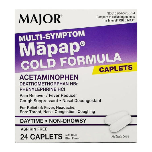 MAPAP Cold Formula, 24 caplets