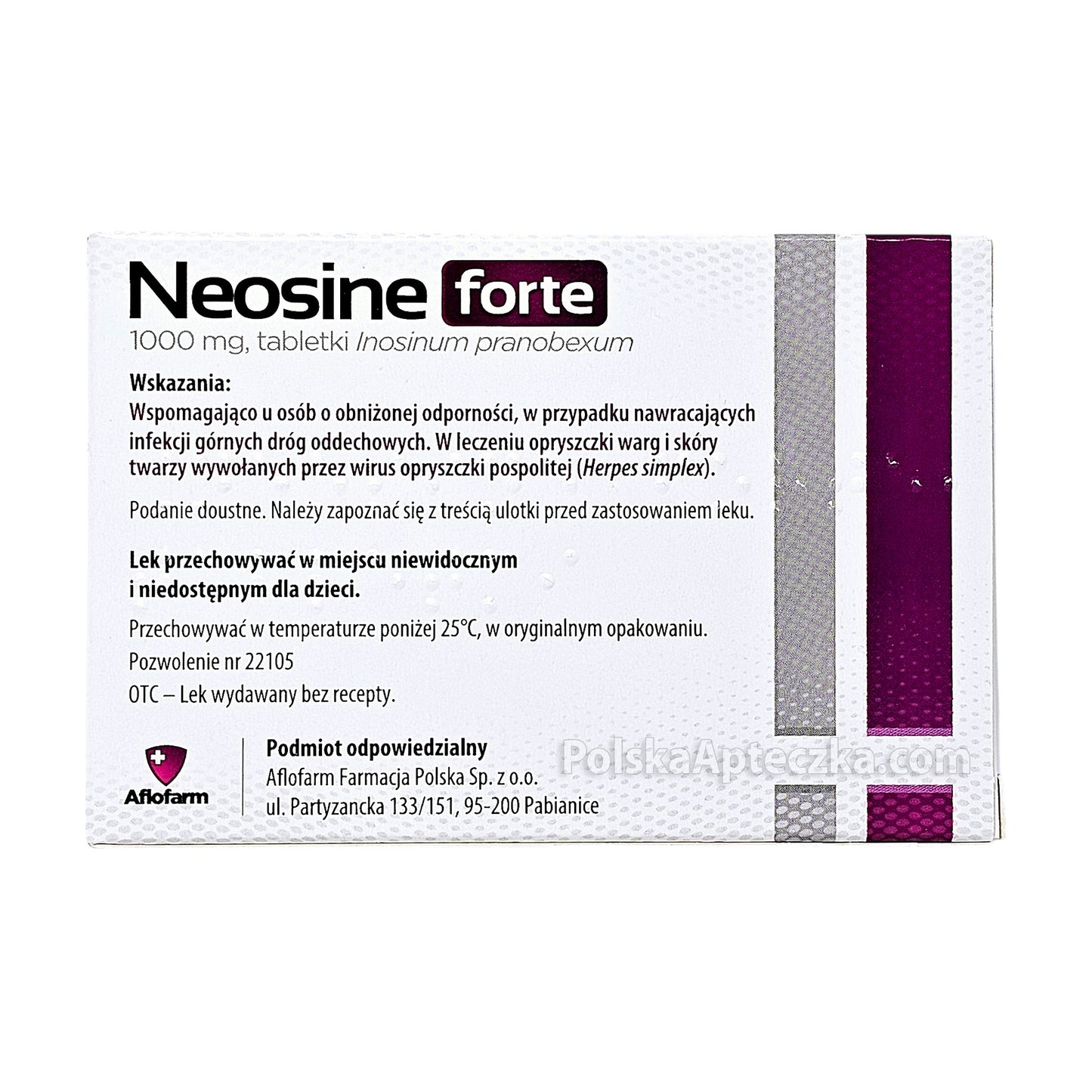 Neosine Forte 1,000mg 10 tablets