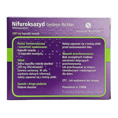 Nifuroksazyd 200mg