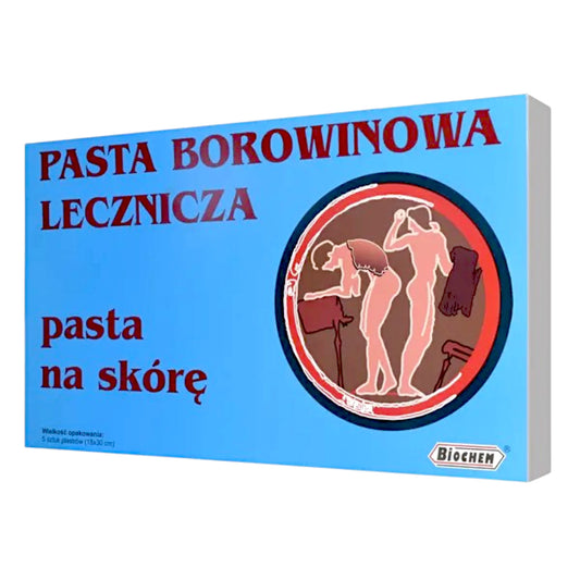 pasta borowinowa lecznicza