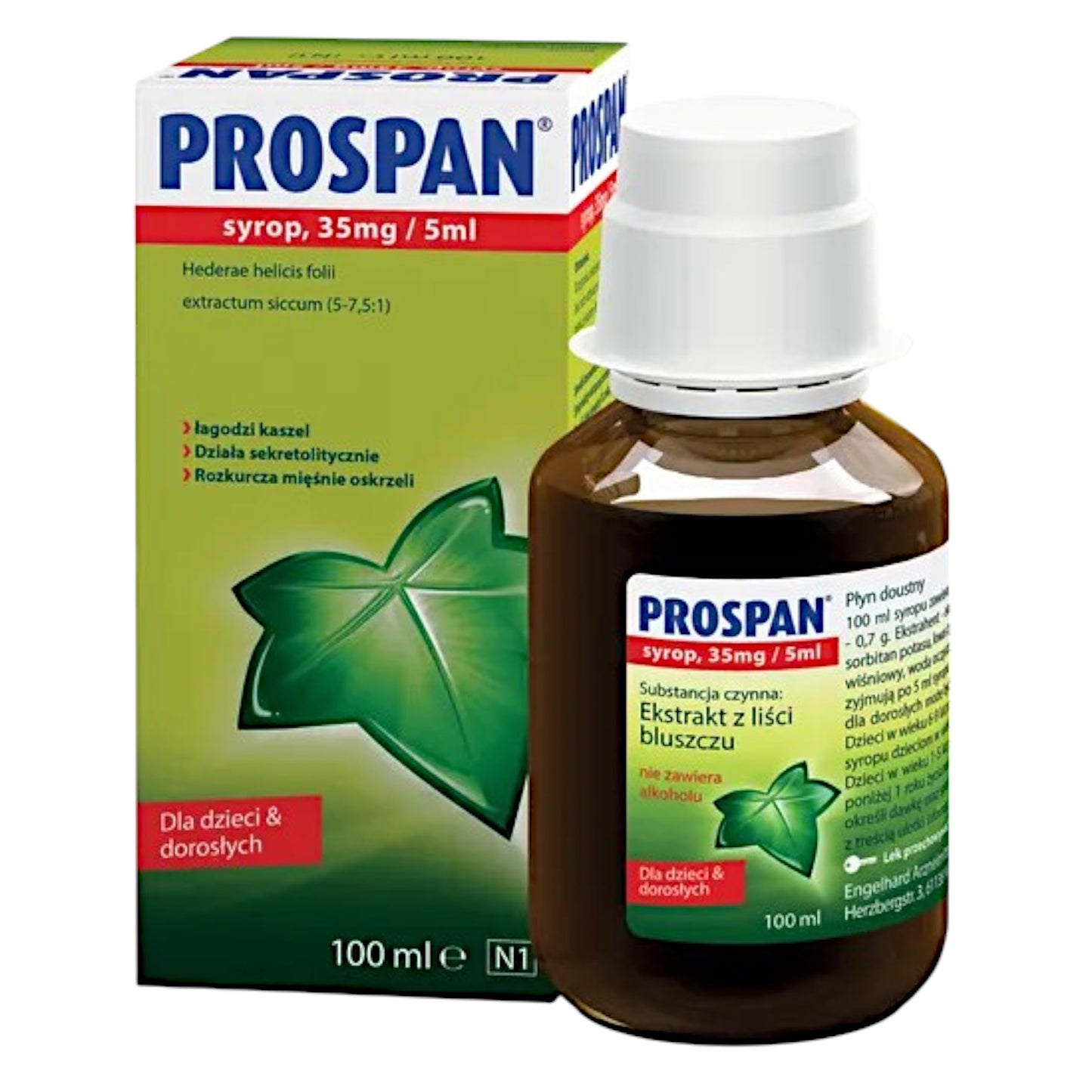 Prospan Ivy Leaf Cough Syrup, 100ml