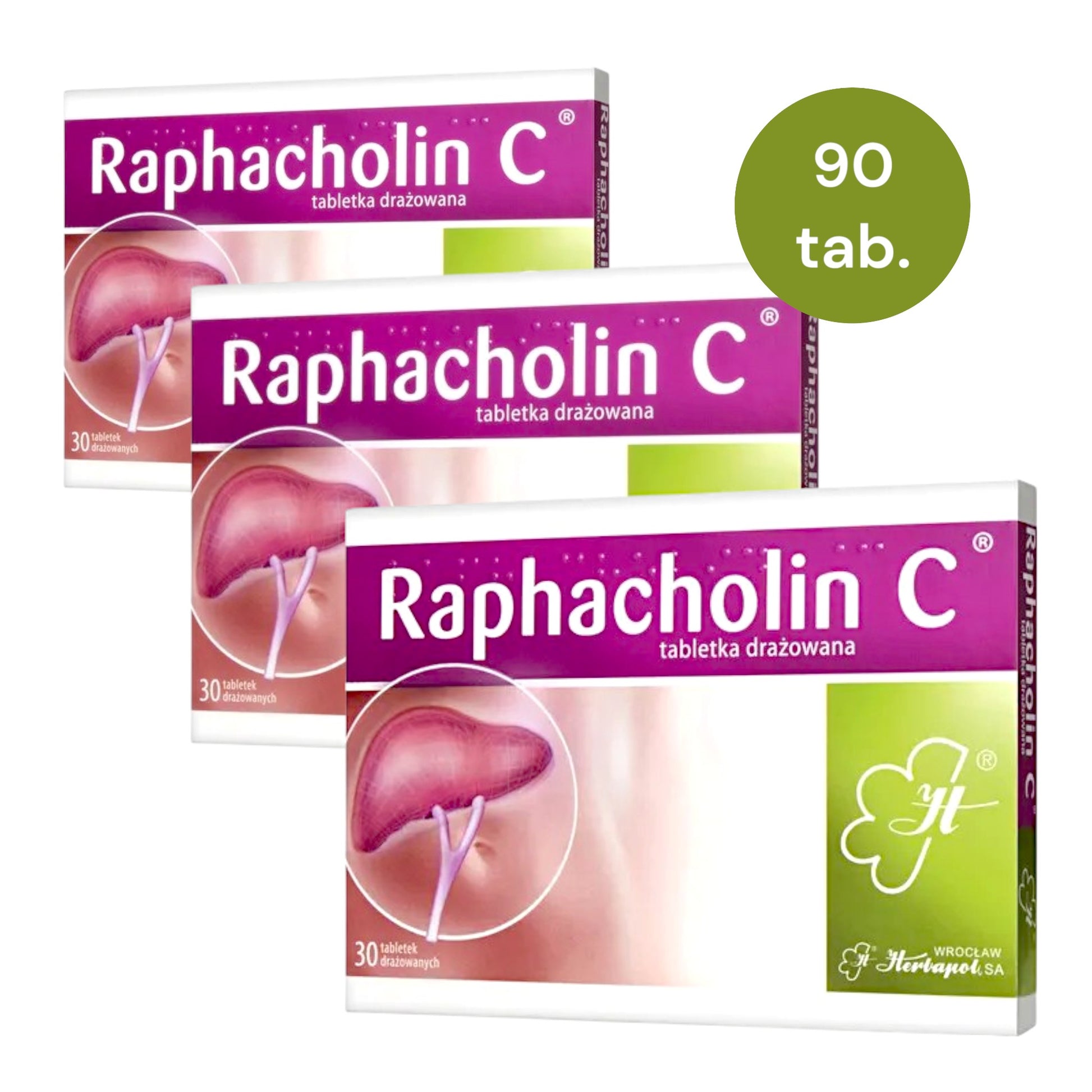 Raphacholin C 90 tablets