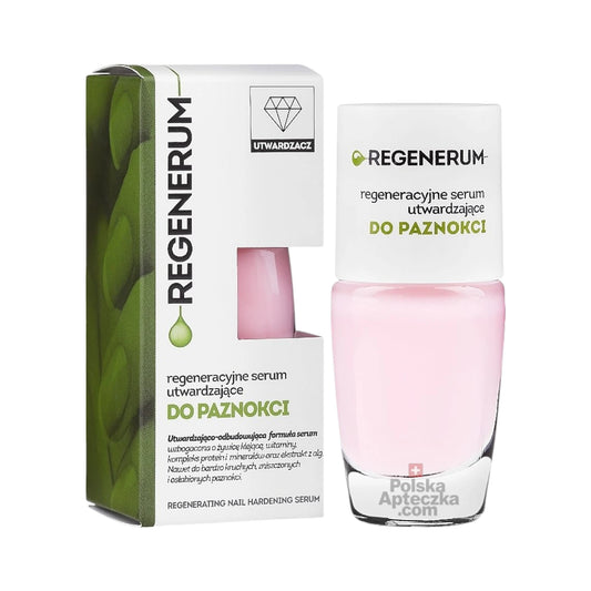 Regenerum Nail Hardening Serum – A regenerating formula to strengthen weak and brittle nails, 10ml bottle