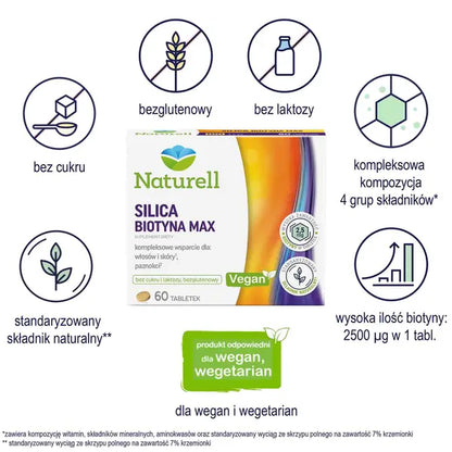 Silica Biotyna Max Naturell