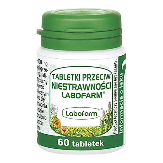 Tabletki przeciw niestrawności Labofarm