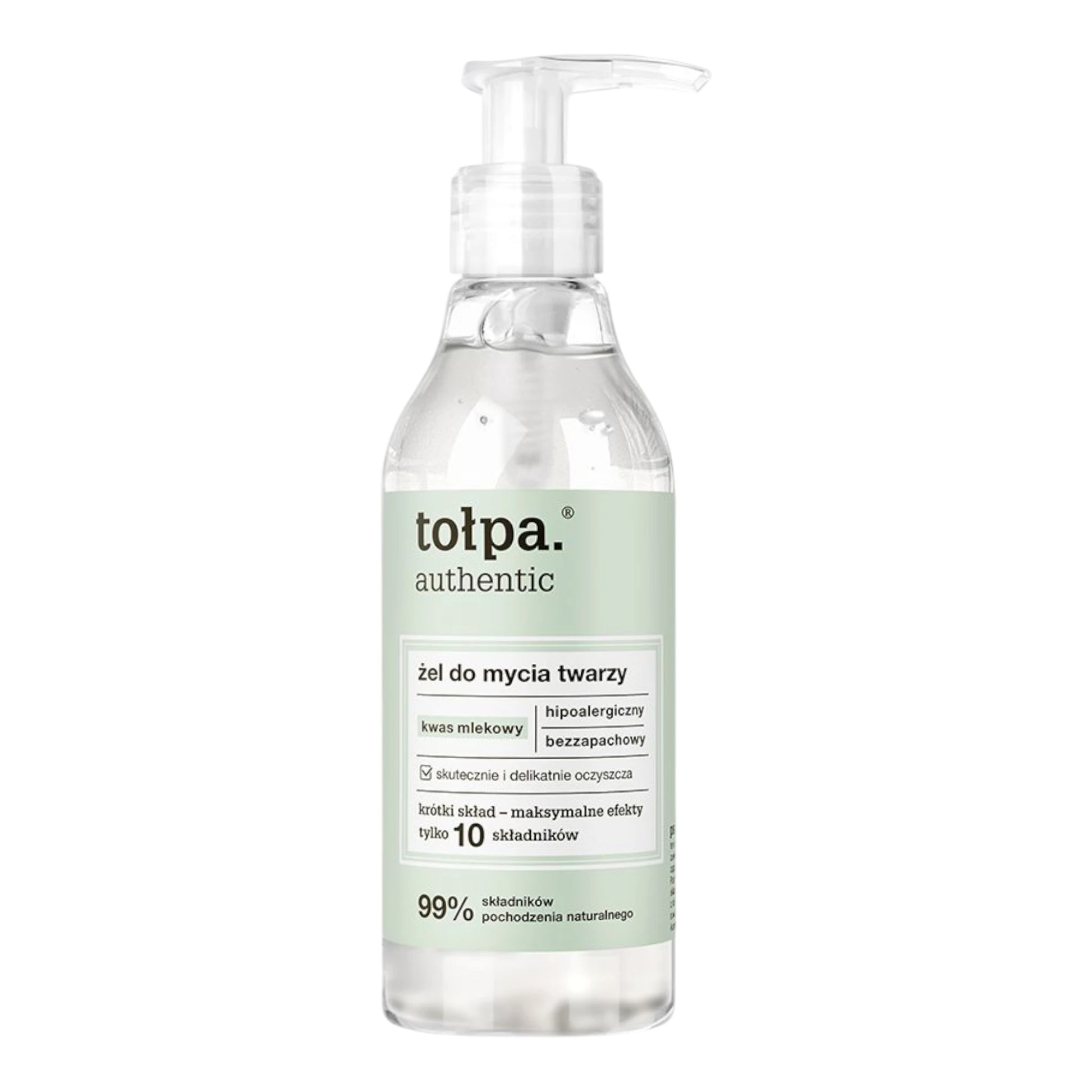 Tołpa Authentic żel do mycia twarzy, 195 ml