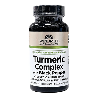 Turmeric Complex with Black Pepper, 60 Capsules