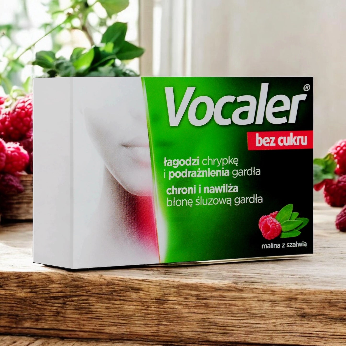 Vocaler Sugar-Free Raspberry with Sage Lozenges