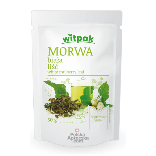 Morwa Biala - White Mulberry Leaf 50g, Witpak