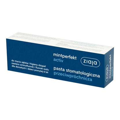 Ziaja Mintperfekt Activ Anti-Cavity Toothpaste 75 ml