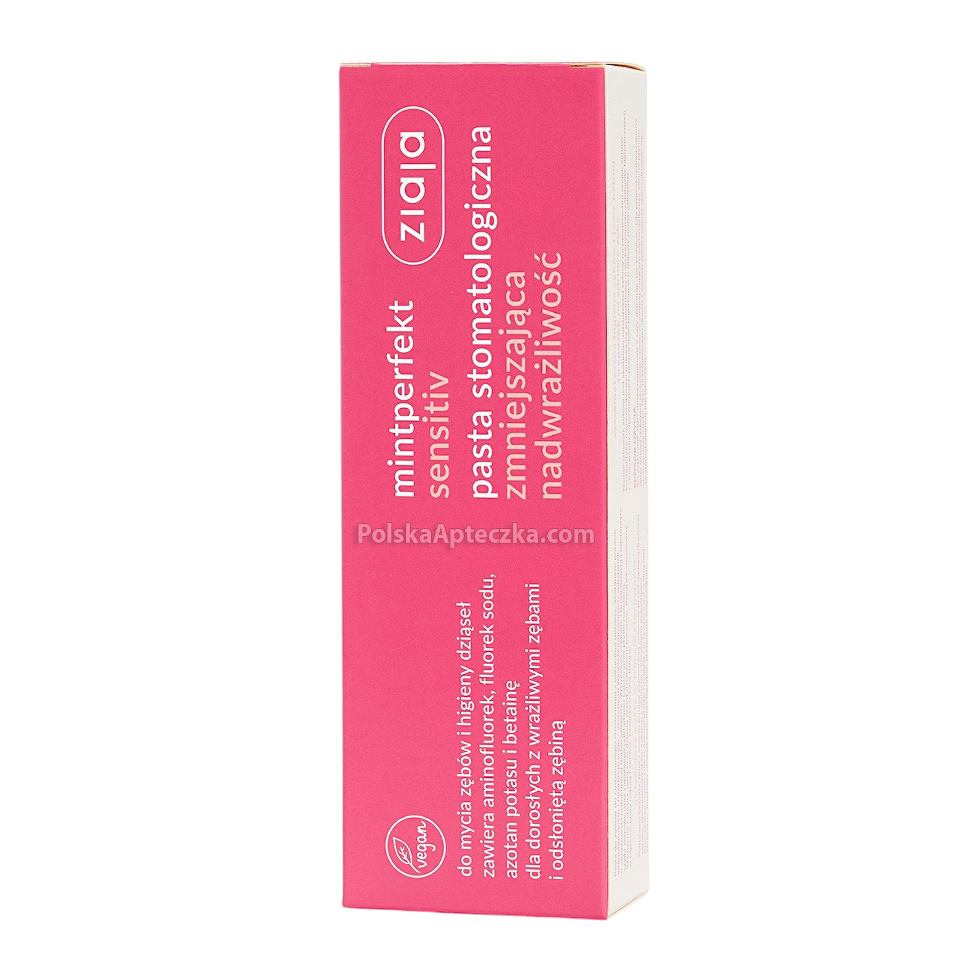 Ziaja Mintperfekt Sensitiv dental paste reducing hypersensitivity 75 ml