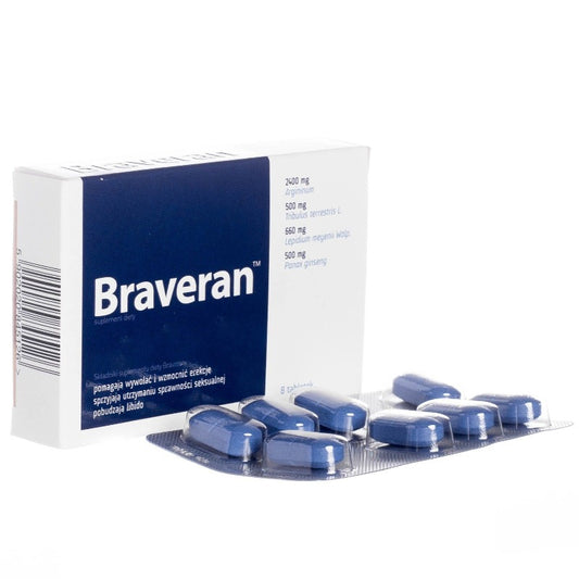 Braveran 8 tablets