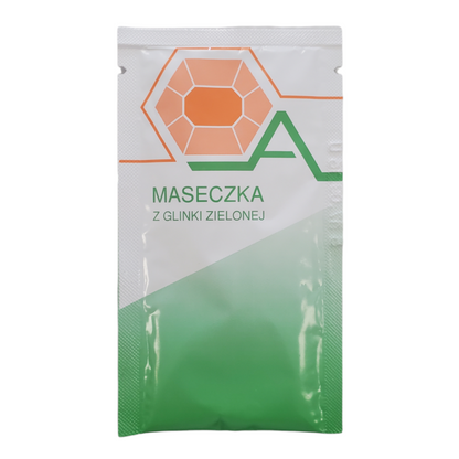 Maseczka z glinki zielonej Green clay mask 10g