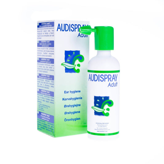 AUDISPRAY EAR CLEANING SOLUTION - ADULT SIZE